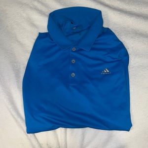 ADIDAS XXL BLUE GOLF SHIRT CLIMACOOL